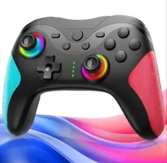 Switch コントローラー Switch1/2代対応 TURBO連射機能 黒