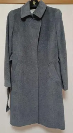 スキャパ(SCAPA)アンゴラアリアコート チャコールグレー　サイズ38