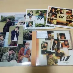 【美品】WEST. 唯一無二 　通常盤　クリアファイル　ステッカー2枚付き♪