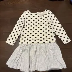 プチバトー長袖ワンピース110