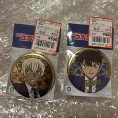 名探偵コナン アベイル 缶バッジ 安室透 降谷零 工藤新一 セット販売