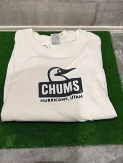 CHUMS コットン XL ホワイト ロンT 長袖