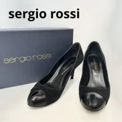 付属品完備 SergioRossi セルジオロッシ ハイヒールパンプス23cm