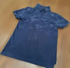 Stra Raggio 迷彩柄 スキッパー Tシャツ ネイビー サイズ4のサムネイル