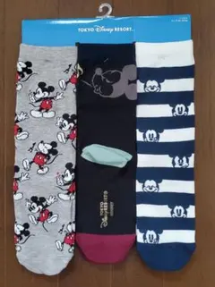 東京ディズニーリゾート ミッキーソックス3足セット
