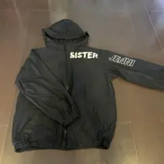 SISTERJENNI ブラックジャケット フード付き