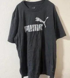 PUMA プーマ ビッグロゴ 半袖Tシャツ ブラック メンズ Lサイズのサムネイル