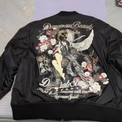 Dangerous Beauty MA-1 ブルゾン ブラック XL以上〜