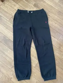 ポロラルフローレン スウェットパンツ 黒 Ｌ160 値下げ 春