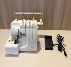 ☆極上美品☆ジャノメ ロックカッター内蔵ミシン☆フットコン対応