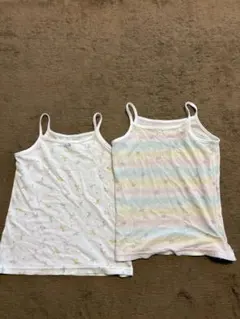 キャミソール　肌着　120 2枚セット