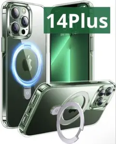 iPhone 14Plus 用 ケース Magsafe対応 クリア　高級