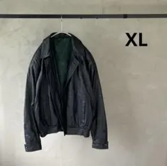 90s BALLY イタリア製 本革 レザージャケット 黒 総柄裏地 短丈