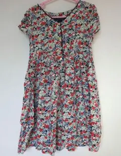 Polo Ralph Lauren 花柄 半袖ワンピース 120 ラルフローレン