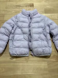 薄紫色ダウンコート KIDS ユニクロ　130