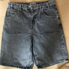 HUF デニムショートパンツ ブラックのサムネイル