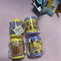 100円娯楽　100円コインケース　ガチャ　全４種コンプセット