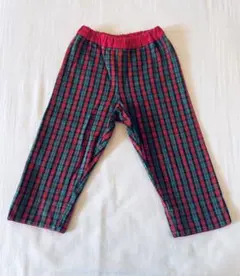 セール！ファミリアチェック柄　80 パンツ　長ズボン　秋冬