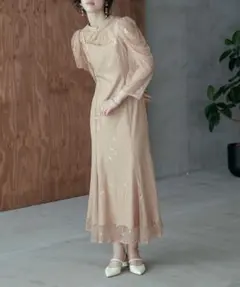 ボレロレイヤードレースドレス DorryDoll