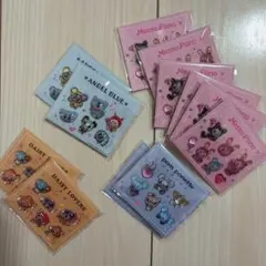 ナルミヤキャラクターズ ぷっくりしーる セブンイレブン シール コンプセット