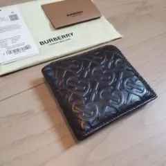 BURBERRY　二つ折り財布　ブラック