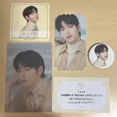 TXT カフェ 2023 スビン 缶バッジ クリアカード コースター