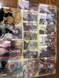 鬼滅の刃 アニプレックスオンラインくじ F賞 クリア色紙 ブロマイド