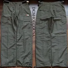 90s極太 DCSHOECOUSA バギーナイロンカーゴパンツ リップストップ