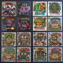 ビックリマン 22弾ヘッド天使次代悪魔 16枚セット まとめ売り おまけ レトロ