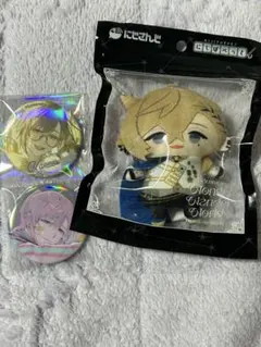 にじさんじ 叶 ぬいぐるみ バッジ2個セット