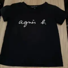 agnis b. ブラック Tシャツ 4歳用