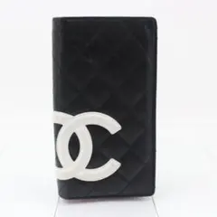 【美品】CHANEL シャネル　二つ折り長財布　カンボンライン　A26717のサムネイル
