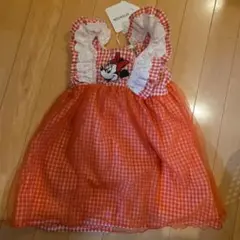 しまむら Loulou Ami 미니짱 깅엄 체크 원피스