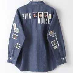 PINK HOUSE　バックロゴ＆ネームシャツブラウスのサムネイル