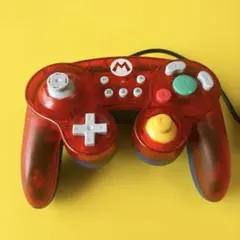 ホリ Switch用GCコン風コントローラー マリオデザイン 連射機能