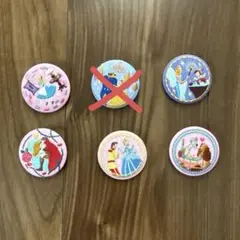 ディズニー缶バッジ