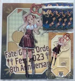 FGO エレシュキガル ニンキガル 周年 アクリルスタンド ファイル ウエハース