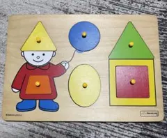 BørneLund 木製型はめパズル 知育玩具のサムネイル
