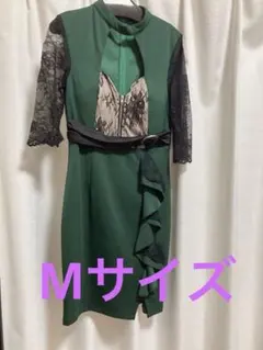 キャバドレス ミニ 緑