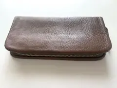 土屋鞄 TSUCHIYA KABAN 長財布 ブラウン レザー 美品のサムネイル