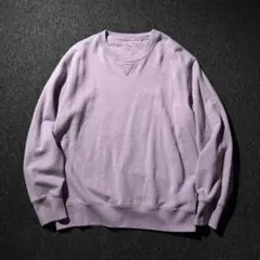 10s OLD UNIQLO オールドユニクロ 前V スウェット パープルピンク