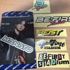 BE:FIRST マナト シークレットフォトカード スタジアムステッカー
