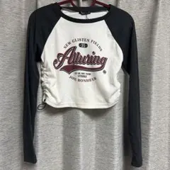 ロゴプリントラグランTシャツのサムネイル
