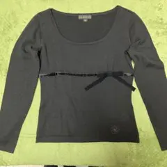 CLATHAS ブラックニット 38