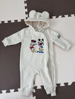 美品！GAP Disney フード付きロンパース 3-6ヶ月
