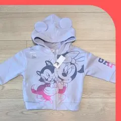 【新品】Disney ミニーマウス フード付トレーナー 80cm ｜ GAP