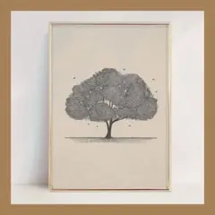 A095アートポスター ミッドセンチュリー インテリア モダン シンプル 北欧