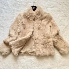 y2k 丈短 リアルファー ☆毛皮　ブルゾン　ラビット　フォックス y2k 丈短 リアルファー ☆毛皮 ブルゾン ラビット フォックス