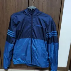 adidas NEO ウィンドブレーカー Mサイズ 青/紺