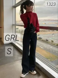 grlデニムパンツ